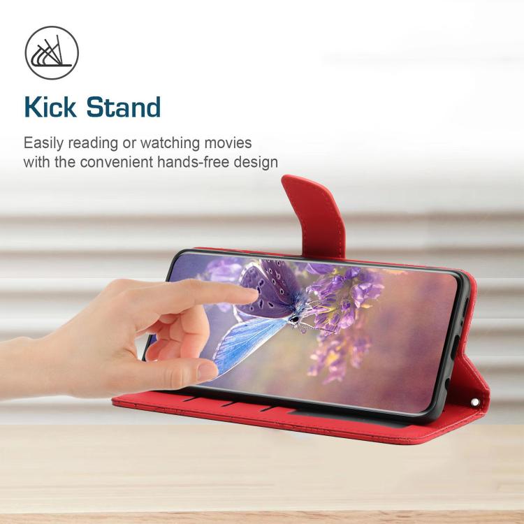 For iPhone 17 Pro Skin Feel Butterfly Embossed Flip Leather Phone Case