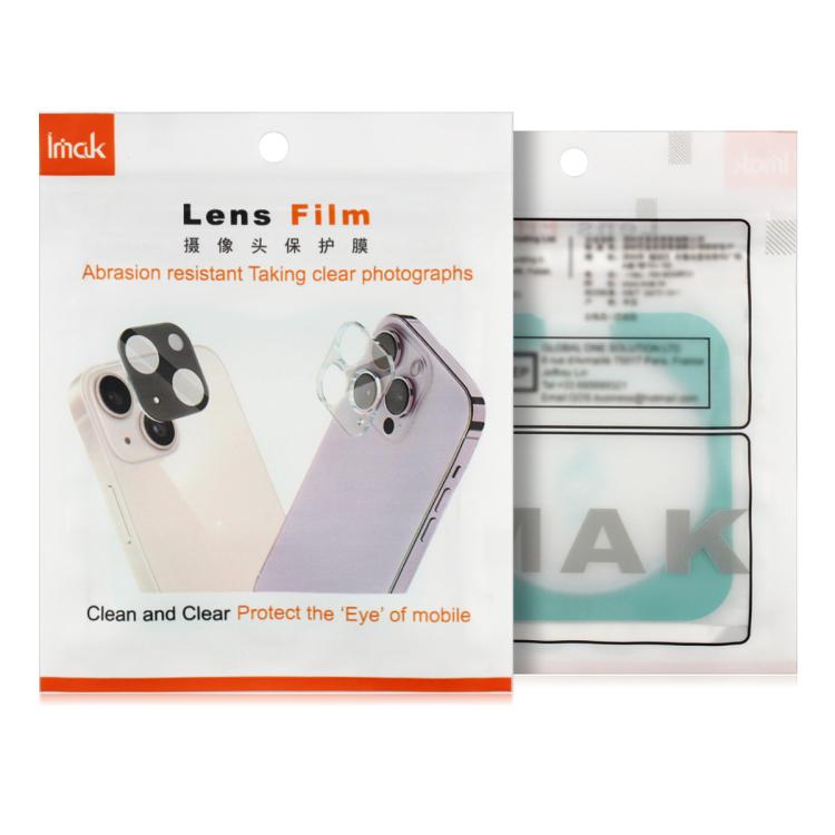 For Motorola Razr 60 Ultra 1 Sets imak Lens Film + Glass Rear Screen Sticker