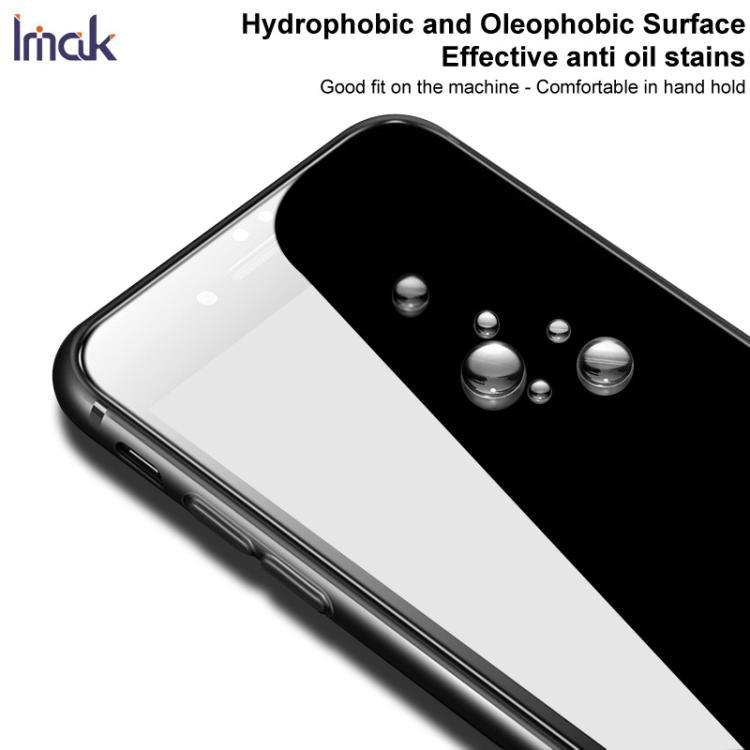 For Google Pixel 9a imak Privacy Tempered Glass Film, Support Fingerprint Unlocking