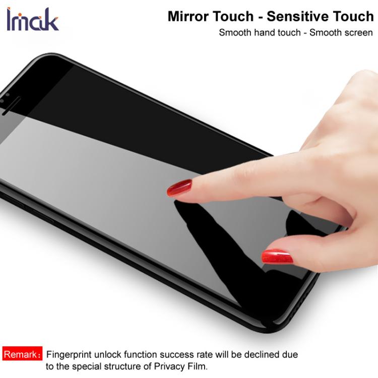 For Google Pixel 10 / 10 Pro imak Privacy Tempered Glass Film, Support Fingerprint Unlocking