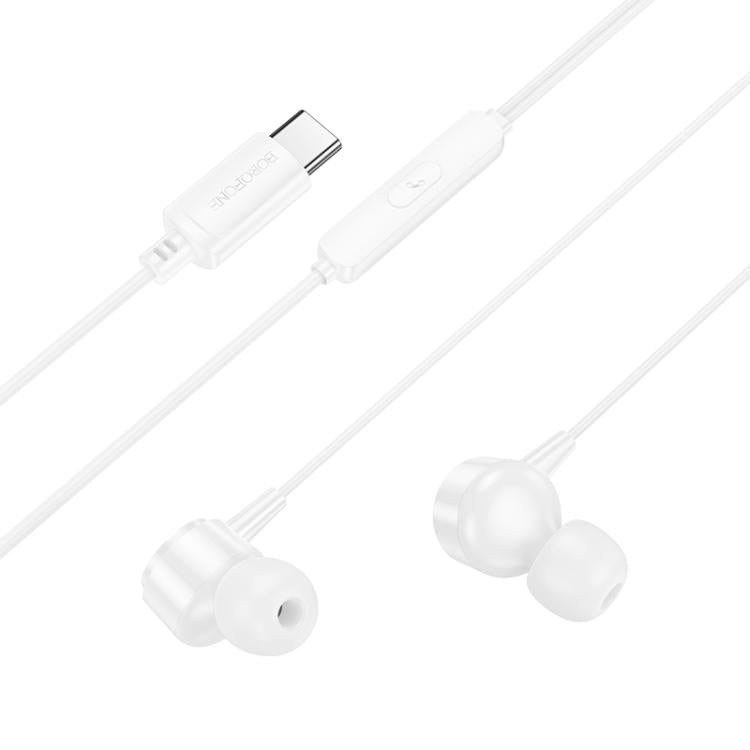 Borofone BM94 Sonar Type-C Interface Universal Digital Wired Earphones with Microphone, Length: 1.2m