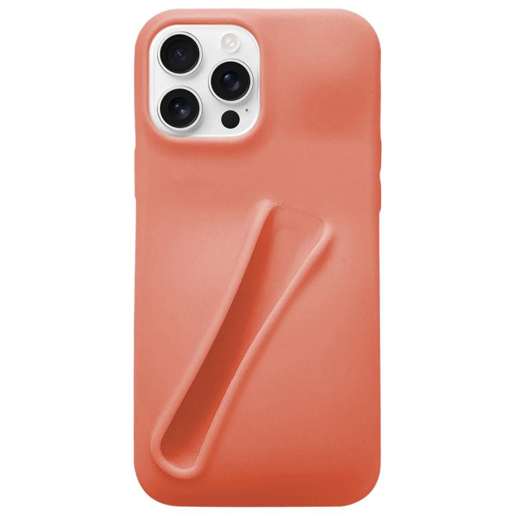 For iPhone 16 Pro Max Lipstick Silicone 3D Phone Case