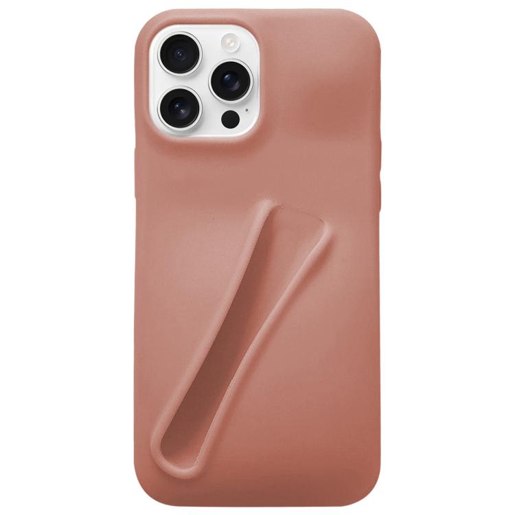 For iPhone 16 Pro Max Lipstick Silicone 3D Phone Case