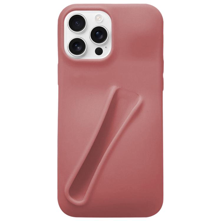 For iPhone 16 Pro Max Lipstick Silicone 3D Phone Case