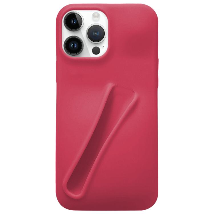 For iPhone 12 Pro Max Lipstick Silicone 3D Phone Case