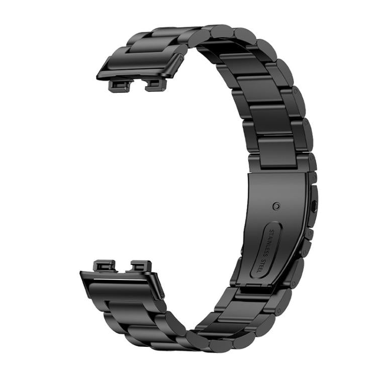 For Huawei Band 10 / 9 / 8 NFC xDfind Three Beads Quick Release Metal Watch Band