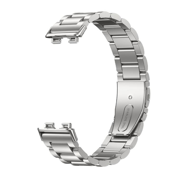 For Huawei Band 10 / 9 / 8 NFC xDfind Three Beads Quick Release Metal Watch Band