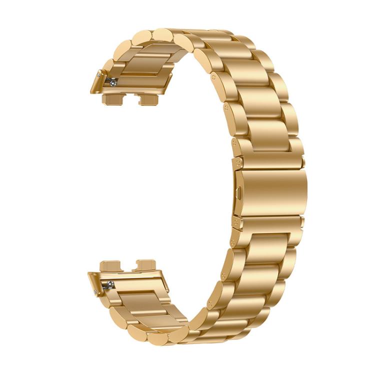 For Huawei Band 10 / 9 / 8 NFC xDfind Three Beads Quick Release Metal Watch Band
