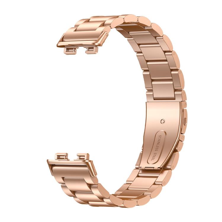 For Huawei Band 10 / 9 / 8 NFC xDfind Three Beads Quick Release Metal Watch Band