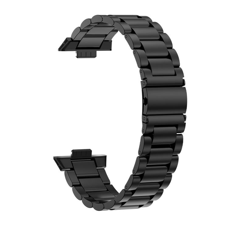 For Huawei Watch Fit3 / Fit4 / Fit4 Pro xDfind Three Beads Quick Release Metal Watch Band