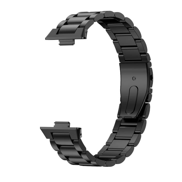 For Huawei Watch Fit3 / Fit4 / Fit4 Pro xDfind Three Beads Quick Release Metal Watch Band
