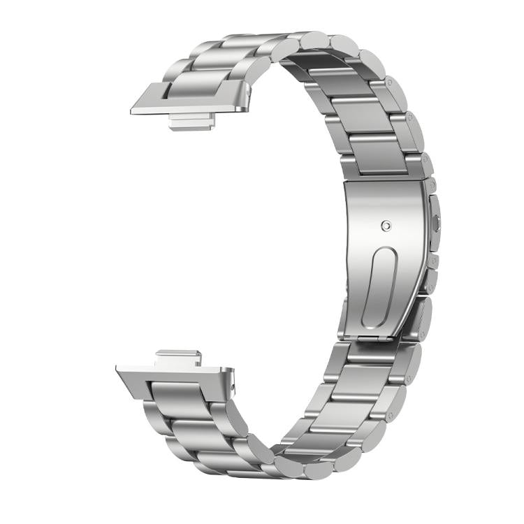 For Huawei Watch Fit3 / Fit4 / Fit4 Pro xDfind Three Beads Quick Release Metal Watch Band