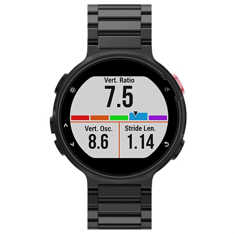 For Garmin Forerunner 220/735/735XT/230/235 xDfind Three Beads Quick Release Metal Watch Band