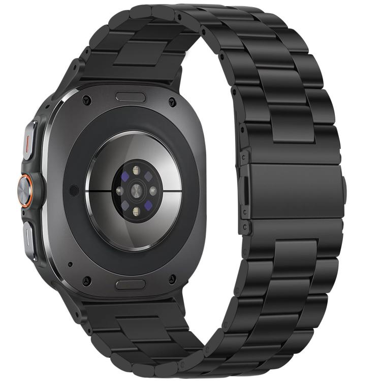 For Samsung Galaxy Watch Ultra 47mm xDfind Three Beads Metal Watch Band