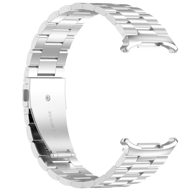 For Samsung Galaxy Watch Ultra 47mm xDfind Three Beads Metal Watch Band