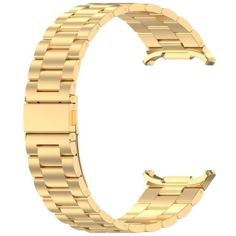 For Samsung Galaxy Watch Ultra 47mm xDfind Three Beads Metal Watch Band