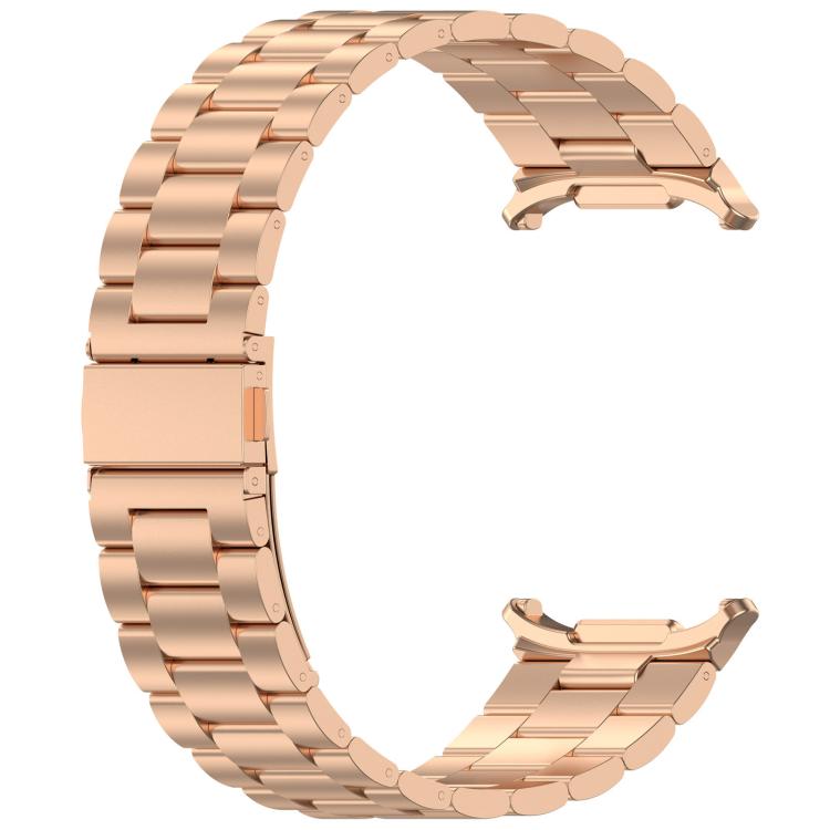 For Samsung Galaxy Watch Ultra 47mm xDfind Three Beads Metal Watch Band