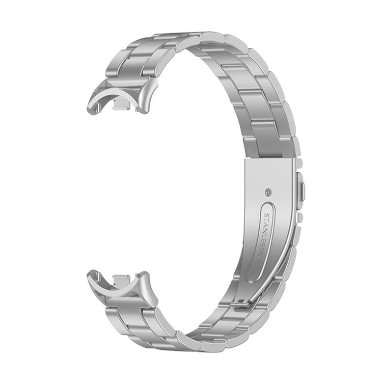 For Xiaomi Smart Band 10 / 9 / 8 NFC xDfind Three Beads Quick Release Metal Watch Band