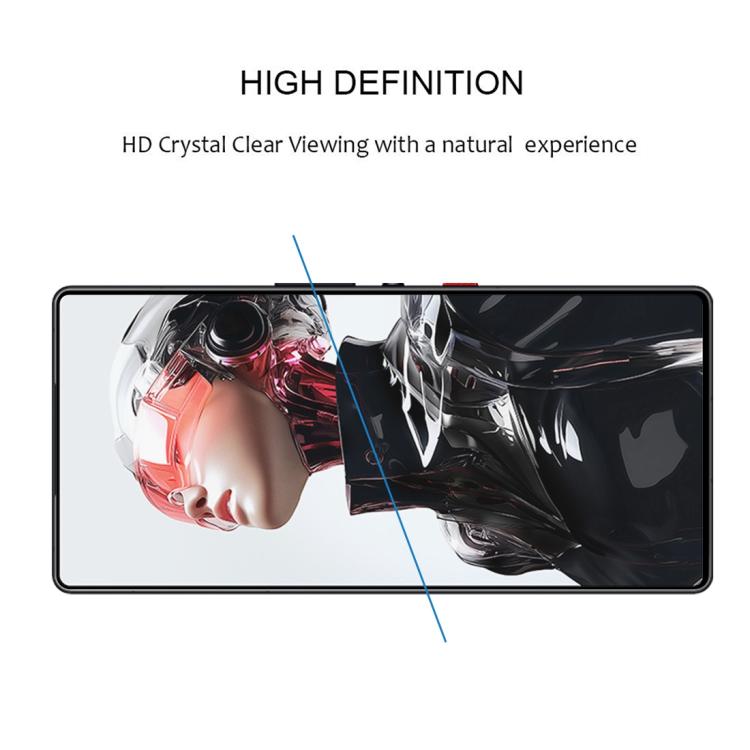 For ZTE nubia Red Magic 10S Pro 10pcs 3D Curved Edge Full Screen Tempered Glass Film