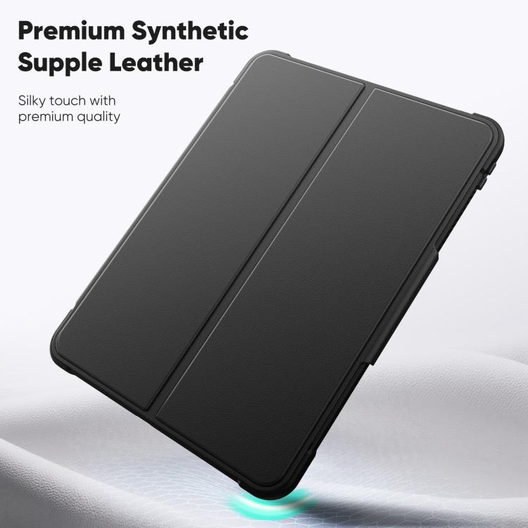 For iPad Pro 11 2025 / 2024 Honeycomb Magnetic Rotation Holder Leather Smart Tablet Case