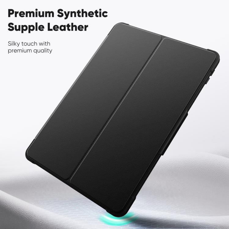 For iPad 10.2 2021 / Air 10.5 Honeycomb Magnetic Rotation Holder Leather Smart Tablet Case