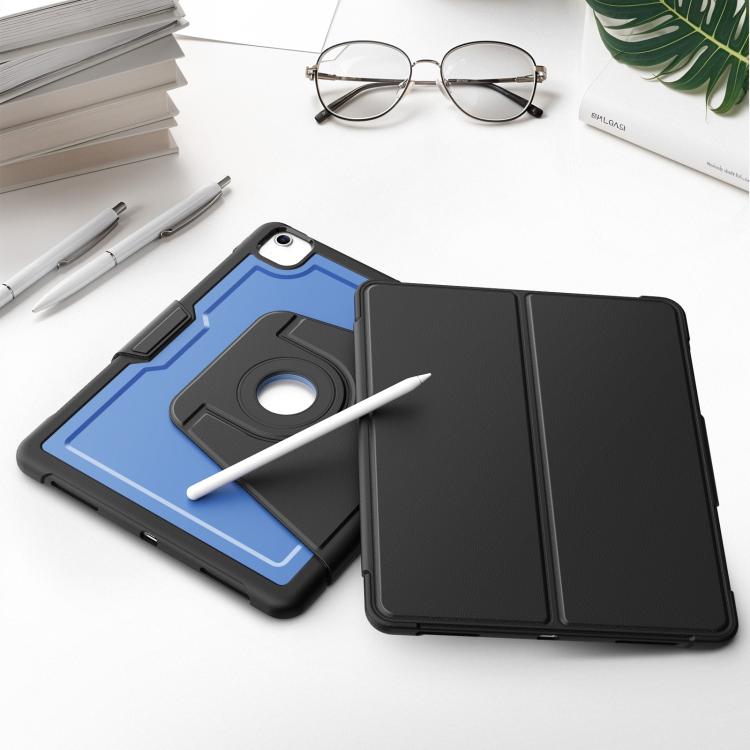 For iPad Air 13 2026 / 2025 / 2024 Honeycomb Magnetic Rotation Holder Leather Smart Tablet Case
