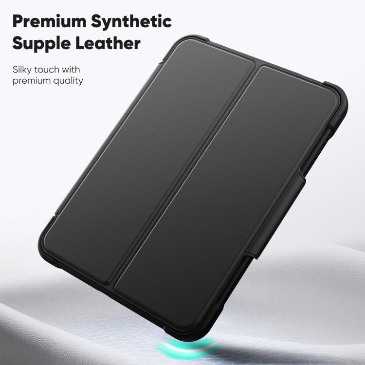 For iPad mini 2024 / mini 6 Honeycomb Magnetic Rotation Holder Leather Smart Tablet Case