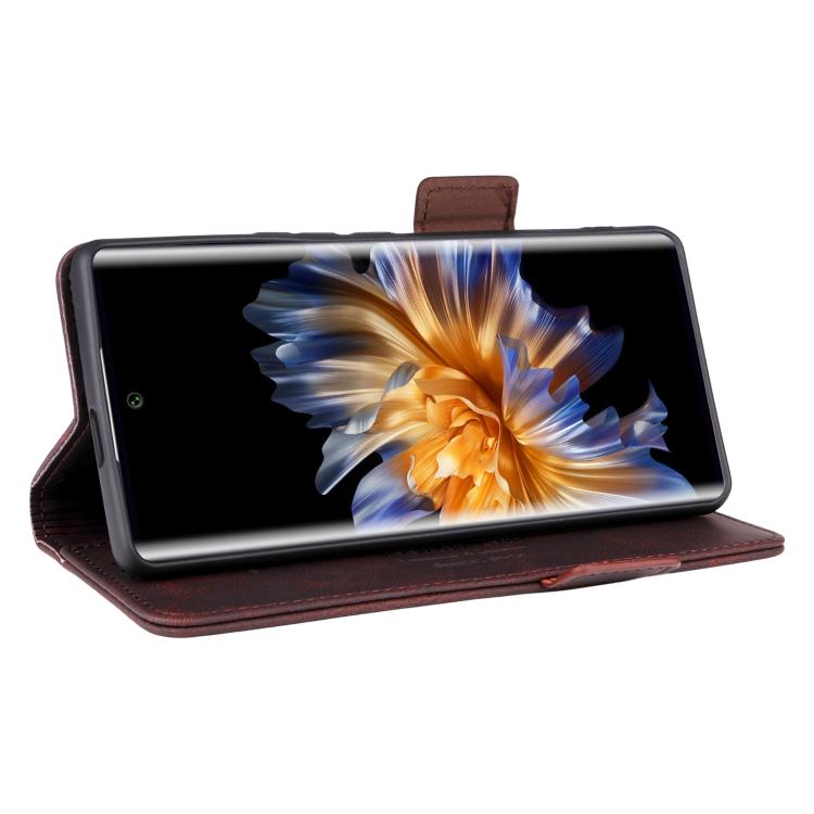 For Fossibot S3 Pro Magnetic Clasp Flip Leather Phone Case