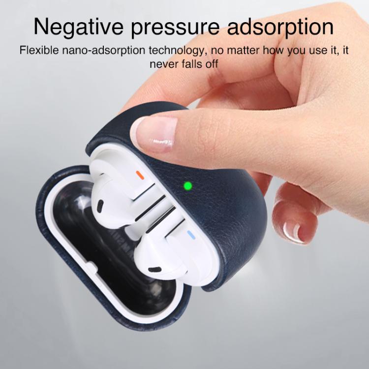 For Samsung Galaxy Buds 3 / 3 Pro Oily Skin Texture PU Earphones Case with Hook