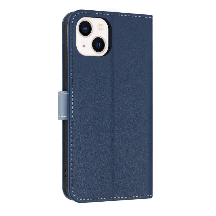 For iPhone 15 Metal Bow Leather Phone Case with Hand Strap