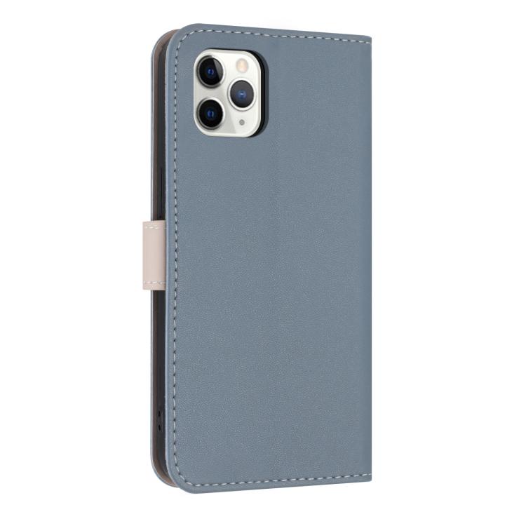 For iPhone 11 Pro Max Metal Bow Leather Phone Case with Hand Strap