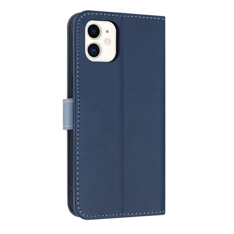 For iPhone 11 Metal Bow Leather Phone Case with Hand Strap