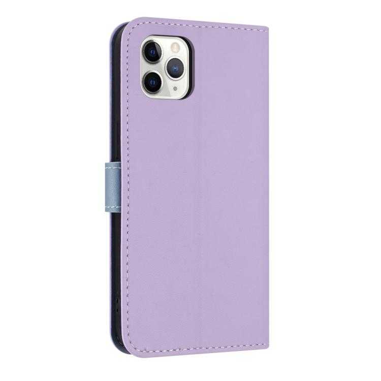 For iPhone 11 Pro Metal Bow Leather Phone Case with Hand Strap