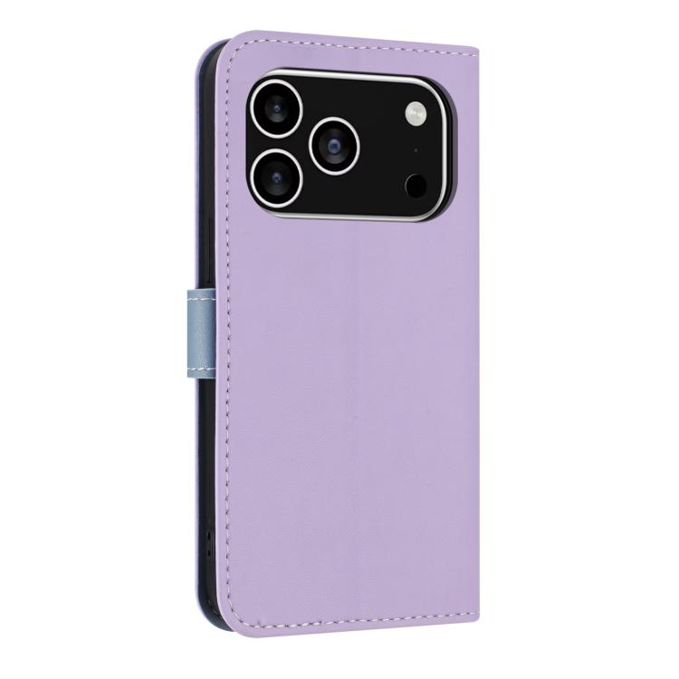 For iPhone 17 Pro Metal Bow Leather Phone Case with Hand Strap