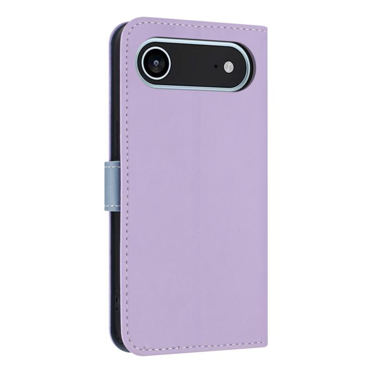 For iPhone Air Metal Bow Leather Phone Case with Hand Strap