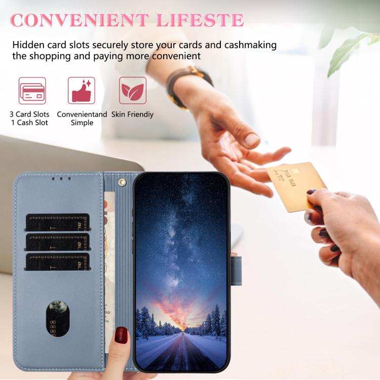 For iPhone Air Metal Bow Leather Phone Case with Hand Strap