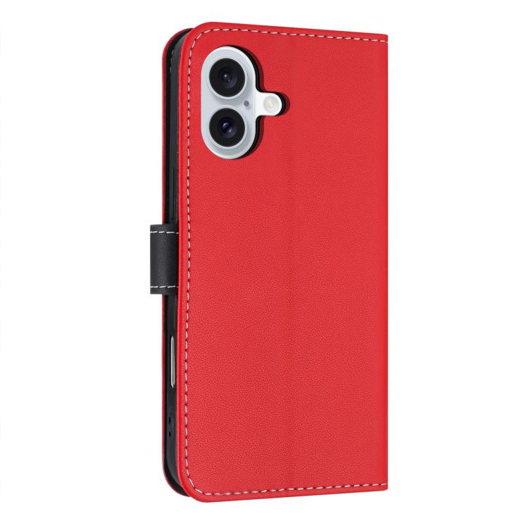 For iPhone 17 Metal Bow Leather Phone Case with Hand Strap