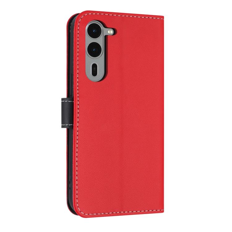 For Fujitsu Arrows We2 Plus F-51E Metal Bow Leather Phone Case with Hand Strap