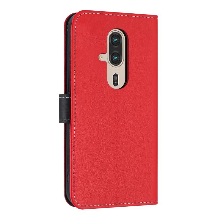 For Fujitsu Rakuraku F-53E Metal Bow Leather Phone Case with Hand Strap