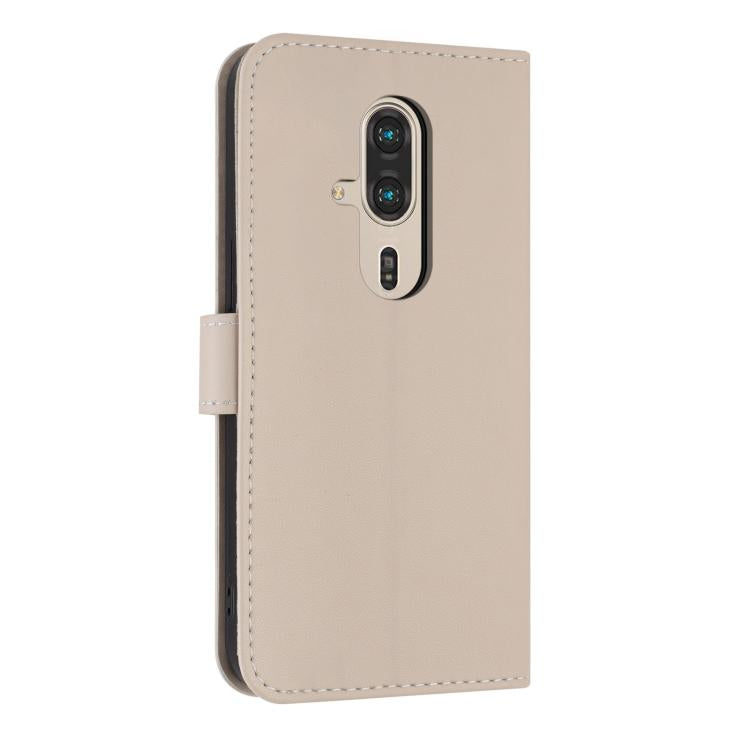 For Fujitsu Rakuraku F-53E Metal Bow Leather Phone Case with Hand Strap