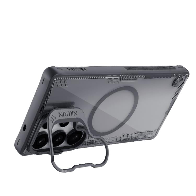 For Samsung Galaxy S25 Ultra 5G NILLKIN Ice Air Prop Series MagSafe Magnetic Frame Version Phone Case