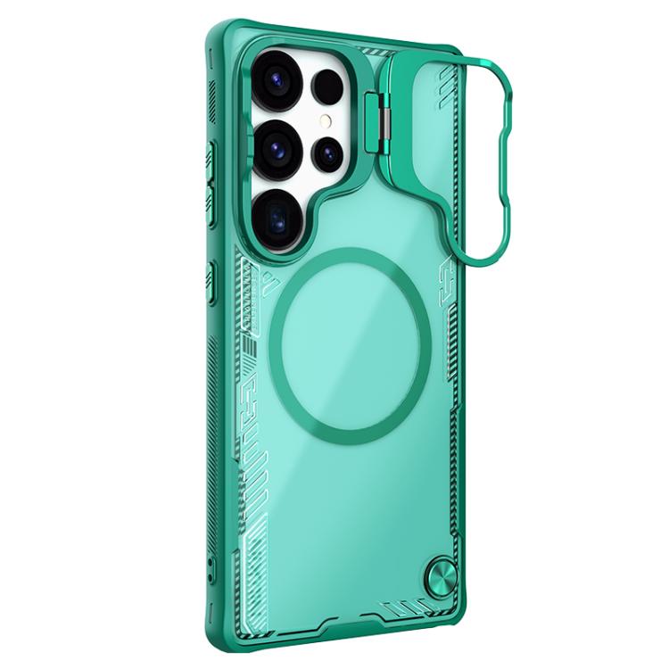 For Samsung Galaxy S25 Ultra 5G NILLKIN Ice Air Prop Series MagSafe Magnetic Frame Version Phone Case