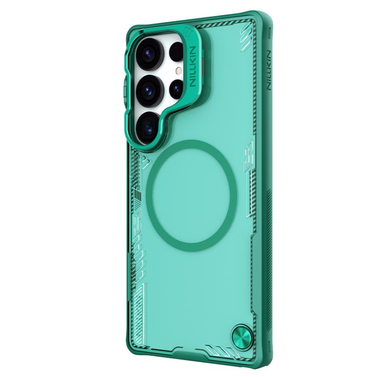 For Samsung Galaxy S25 Ultra 5G NILLKIN Ice Air Prop Series MagSafe Magnetic Frame Version Phone Case