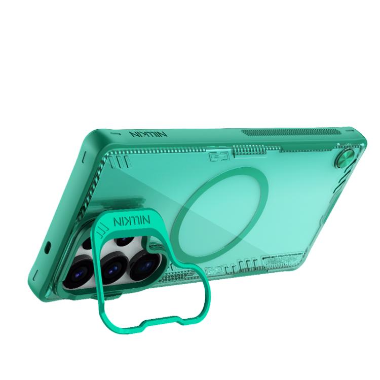 For Samsung Galaxy S25 Ultra 5G NILLKIN Ice Air Prop Series MagSafe Magnetic Frame Version Phone Case