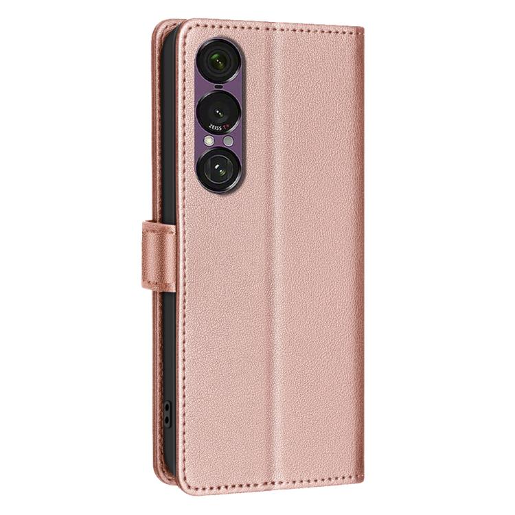 For Sony Xperia 1 VII Litchi Texture RFID Anti-theft Leather Phone Case