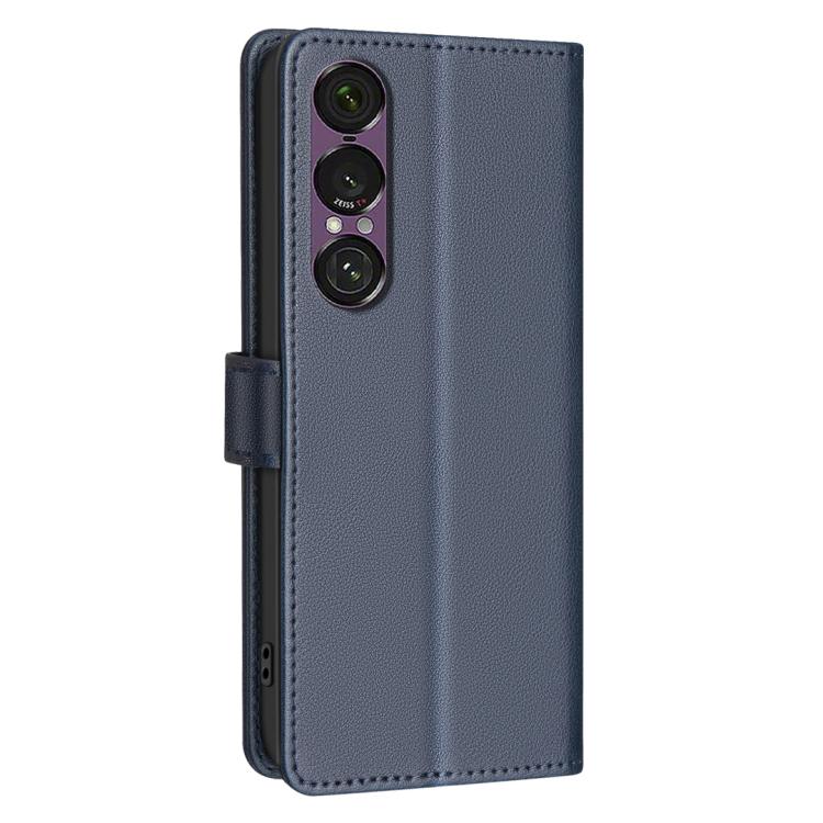 For Sony Xperia 1 VII Litchi Texture RFID Anti-theft Leather Phone Case