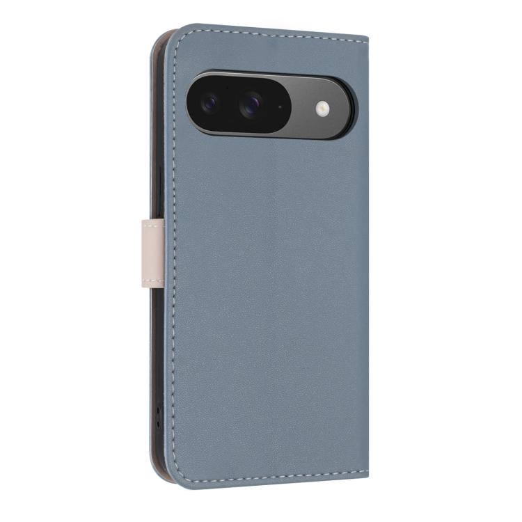 For Google Pixel 10 Pro / 9 Pro Metal Bow Leather Phone Case with Hand Strap
