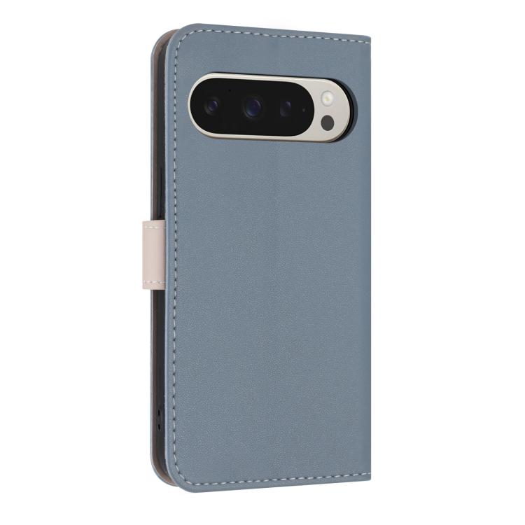 For Google Pixel 10 Pro XL / 9 Pro XL Metal Bow Leather Phone Case with Hand Strap