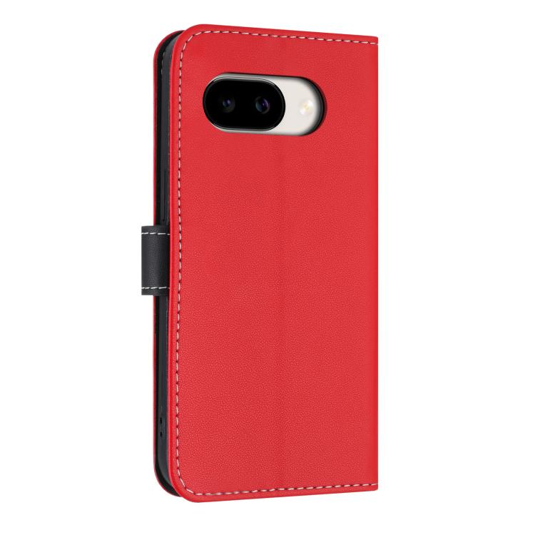 For Google Pixel 10a Metal Bow Leather Phone Case with Hand Strap