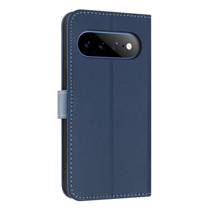 For Google Pixel 11 Pro XL Metal Bow Leather Phone Case with Hand Strap